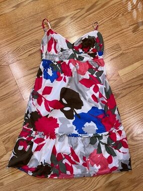 American Eagle Floral Spaghetti Strap Sundress